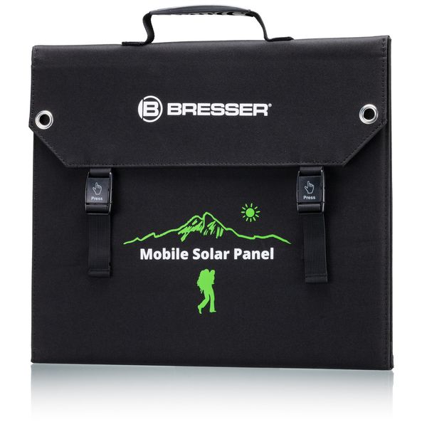 Портативний зарядний пристрій сонячна панель Bresser Mobile Solar Charger 60 Watt USB DC (3810050) 930150 фото