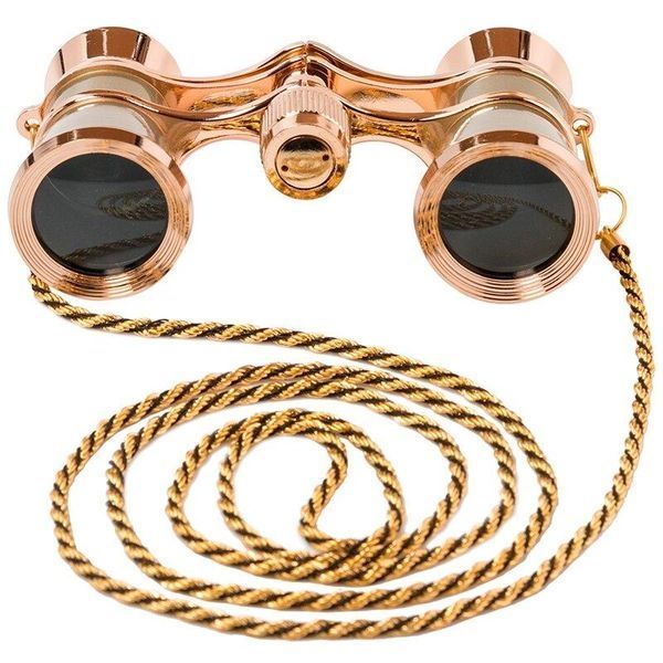 Театральний бінокль SIGETA TEATRUM C 3x25 (з ланцюжком) Gold 65876 фото