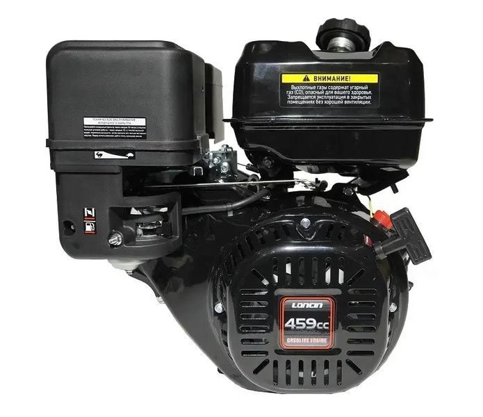 Двигун бензиновий Loncin LC192F (18 к. с., шпонка 25 мм, євро 5) 13005 фото
