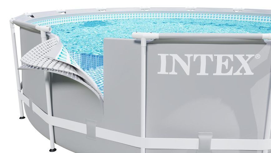 Басейн каркасний 15в1 INTEX 26702, 305 х 76 см + машина для створення бульбашок DM-26702-M фото
