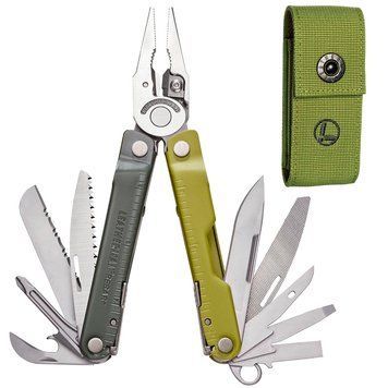 Мультитул Leatherman Rebar Mossy Slate 833315 + безкоштовна доставка 833315 фото