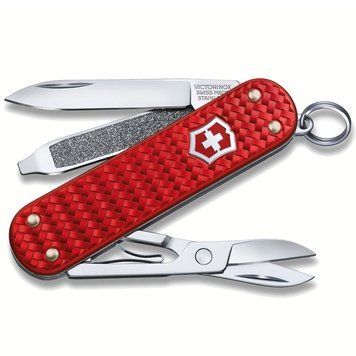 Складной нож Victorinox CLASSIC SD Precious Alox красный 0.6221.401G 0.6221.401G фото