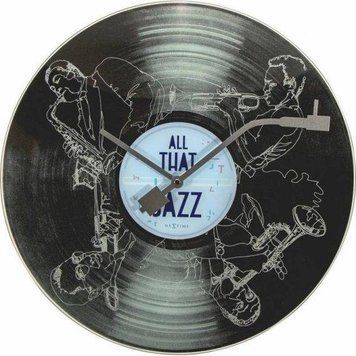 Настінний годинник NeXtime All the Jazz 43см (8184) 8184 фото