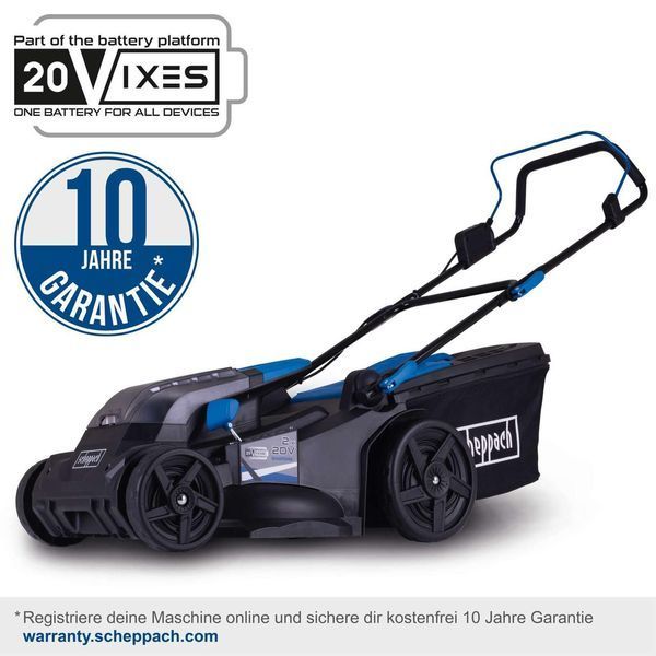 Газонокосарка акумуляторна Scheppach BC-MP430-X SET XL2 5911415400 5911415400 фото