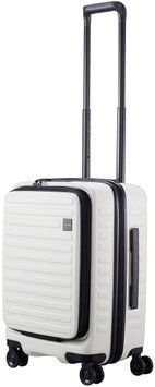 Валіза на 4 колесах Lojel Cubo V4 Off White S 37/42 л (Lj-1627-15421) Lj-1627-15421 фото