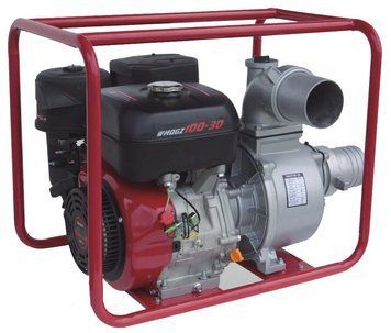 Мотопомпа WEIMA WMQGZ100-30 (Бензин, двиг. WM190F, 16,0л.с. Патрубок 100мм, 120куб/час) 15004 фото