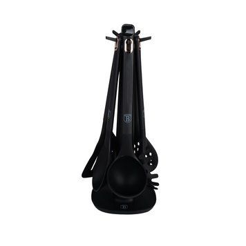 Набір кухонних інструментів 6 предметів з підставкою Berlinger Haus Black Rose Collection (BH-8617) BH-8617 фото