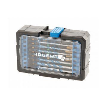 Набір ударних біт та універсальних сверл 35 шт HOEGERT 35 (HT1S801), кількість деталей: 35 5902801497315 фото