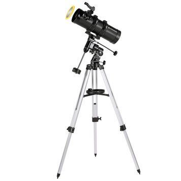 Телескоп Bresser Pluto II 114/500 EQ Carbon з сонячним фільтром та адаптером для смартфона (4614500) 922220 фото