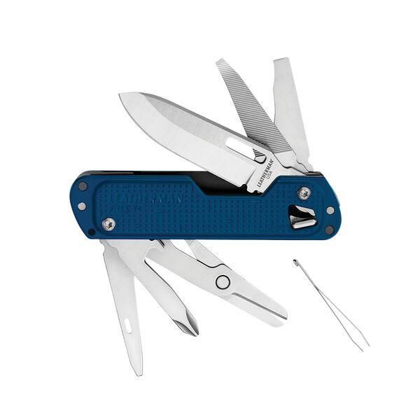 Мультиінструмент Leatherman Free T4 Navy + безкоштовна доставка 832879 фото