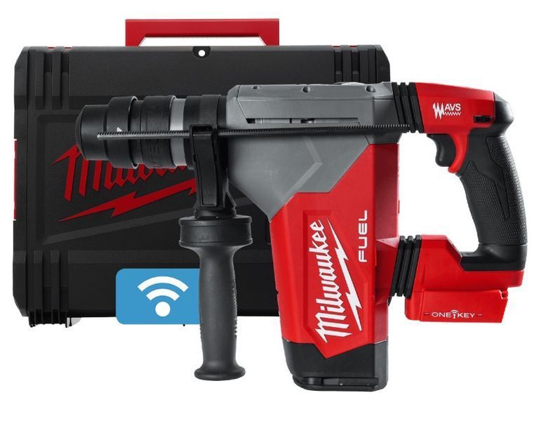 Перфоратор акумуляторний SDS-PLUS MILWAUKEE, M18 ONEFHPX-0X, 5Дж (каркас, патрон FIXTEC 13мм, HDкейс) 4933478495 фото