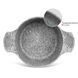 Кастрюля Fissman PRESTIGE 20x9,5 см / 2,4 л со стеклянной крышкой (5041) 5041 фото 6