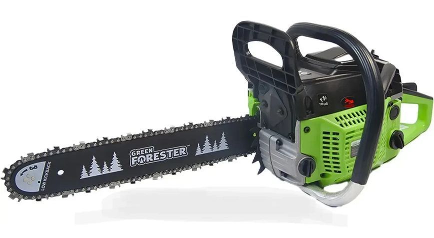 Пила ланцюгова бензинова GREEN FORESTER GFS-6500/1 шина 405 мм 52 куб.см GFS-6500/1 фото