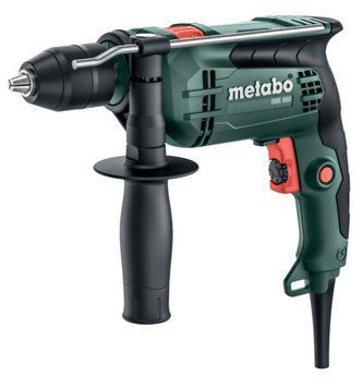 Дрель ударная Metabo SBE 650 с быстрозажимным патроном в кейсе (Безкоштовна доставка) 600742500 фото