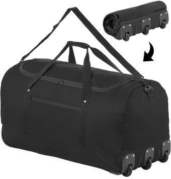 Сумка дорожня на колесах TravelZ Wheelbag 100 Liter Black (603091) 927291 фото