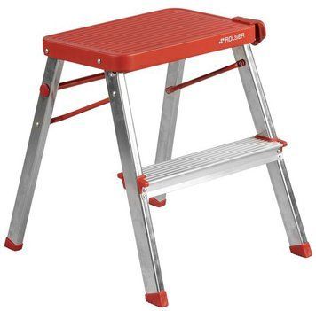 Драбина Rolser Taburete M/2 2 щаблі Rojo (MD2001-1009) 931173 фото