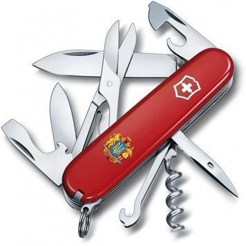 Складаний ніж Victorinox Climber Ukraine 1.3703_T0400u 1.3703_T0400u фото