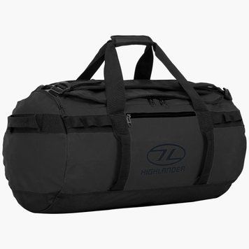 Сумка дорожня водозахисна Highlander Storm Kitbag 30L Black (DB121-BK) 926933 фото