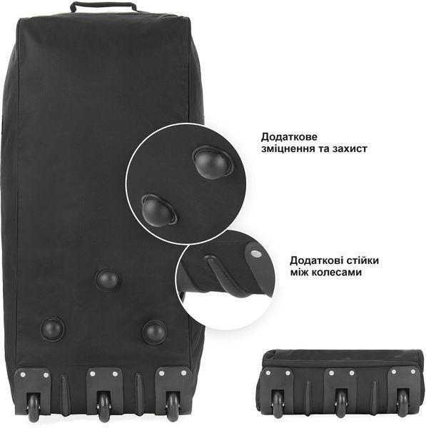 Сумка дорожня на колесах TravelZ Wheelbag 100 Liter Black (603091) 927291 фото