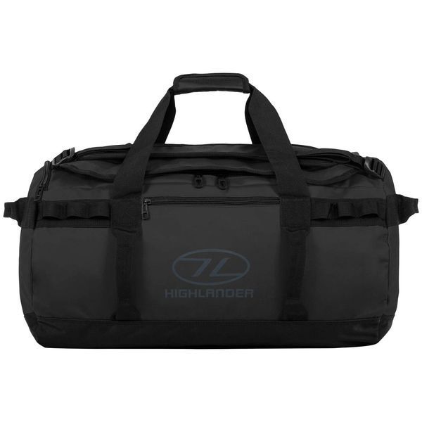 Сумка дорожня водозахисна Highlander Storm Kitbag 30L Black (DB121-BK) 926933 фото