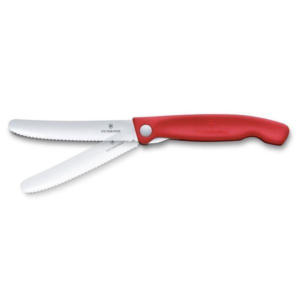 Складаний ніж для пікніка Victorinox Swiss Classic 11см хвил черв 6.7831.FC1 6.7831.FC1 фото