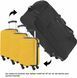 Сумка дорожня на колесах TravelZ Wheelbag 100 Liter Black (603091) 927291 фото 6