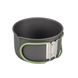 Набір посуду Bo-Camp Explorer 4 Pieces Hard Anodized Grey/Green (2200244) DAS301407 фото 7