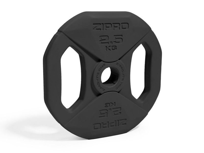Штанга Body Pump Black Zipro з комплектом обтяжень 20 кг 5902659842183 фото