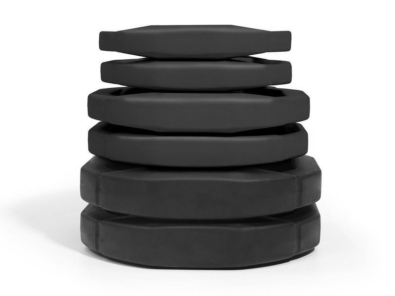 Штанга Body Pump Black Zipro з комплектом обтяжень 20 кг 5902659842183 фото