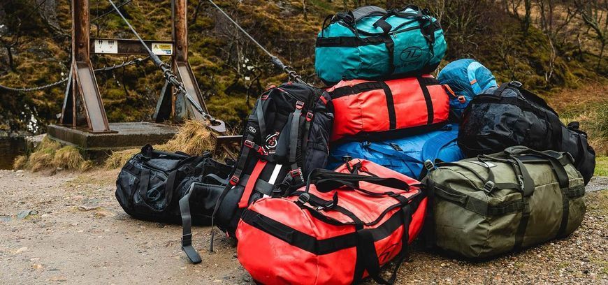 Сумка дорожня водозахисна Highlander Storm Kitbag 30L Black (DB121-BK) 926933 фото