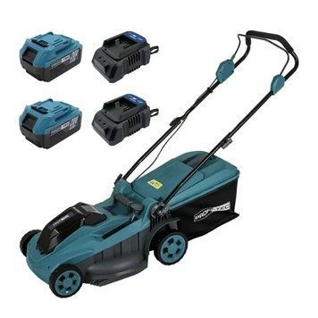 Акумуляторна газонокосарка PROFI-TEC EcoCut 43 Lite (2PT2040EP (4.0 Аг), 2зарядний пристрій) 007366P фото