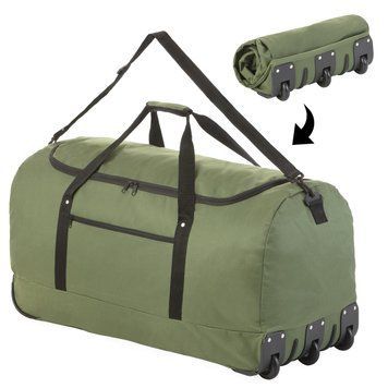 Сумка дорожня на колесах TravelZ Wheelbag 100 Liter Green (603095) 930793 фото