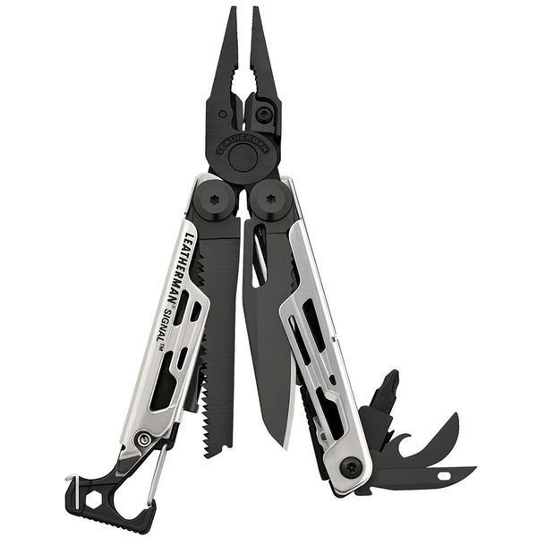 Мультитул Leatherman Signal Black and Silver 832625 + безкоштовна доставка 832625 фото