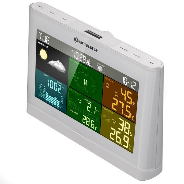 Метеостанція Bresser 5-in-1 Comfort Weather Center White (7002550GYE000) 930584 фото