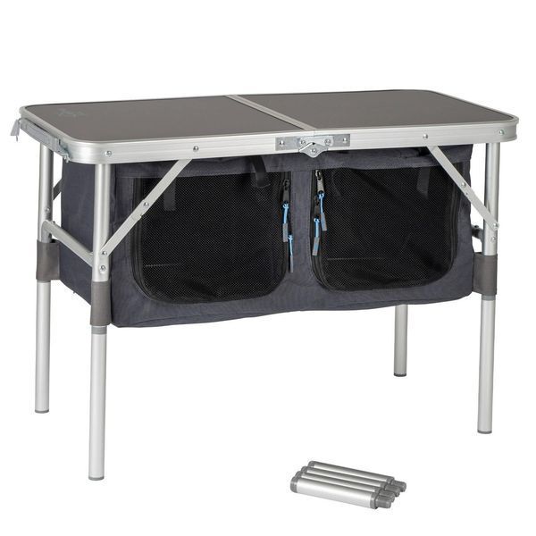 Стіл Bo-Camp Otter 80x40 cm Anthracite (1693680) DAS301470 фото
