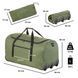 Сумка дорожня на колесах TravelZ Wheelbag 100 Liter Green (603095) 930793 фото 4