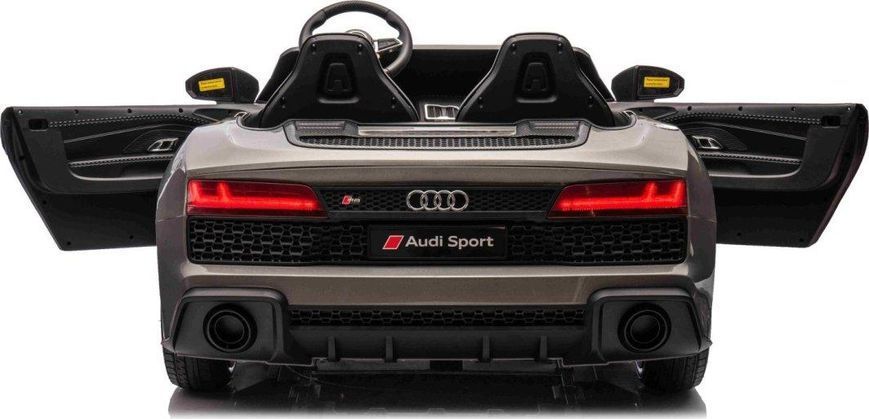 Дитяча акумуляторна машинка Audi Spyder R8 LIFT Сіра PA.A3000.SZA фото
