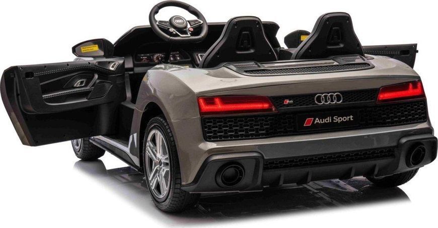 Дитяча акумуляторна машинка Audi Spyder R8 LIFT Сіра PA.A3000.SZA фото