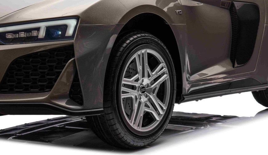 Дитяча акумуляторна машинка Audi Spyder R8 LIFT Сіра PA.A3000.SZA фото