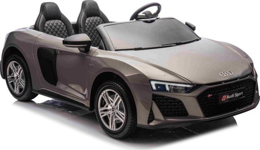 Дитяча акумуляторна машинка Audi Spyder R8 LIFT Сіра PA.A3000.SZA фото
