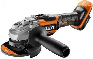 Аккумуляторная угловая шлифовальная машина AEG BEWS18-125BL-0 (4935464414) (без аккумулятора и ЗУ) 4935464414 фото