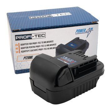 Адаптер PROFI-TEC PT20ML, з батареї PROFI-TEC (Maketa) на інструмент Milwaukee 006768P фото