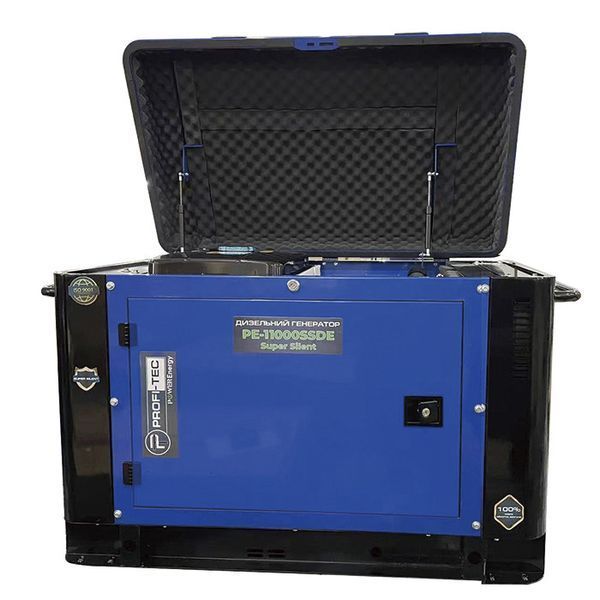 Генератор дизельный PROFI-TEC PE-11000SSDE (10 кВт, 220 В) 005187P фото