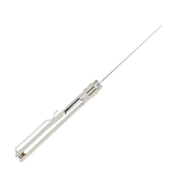 Ніж складаний кишеньковий SRM Air 105M-GK (7.5 см) 14C28N / G10 білий 105M-GK фото