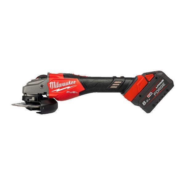 Шліфмашина кутова - болгарка акумуляторна безщіткова MILWAUKEE, M18 FHSAG125XB2-802X, 1800Вт діаметр 125мм (зарядний пристрій M1 4933493416 фото
