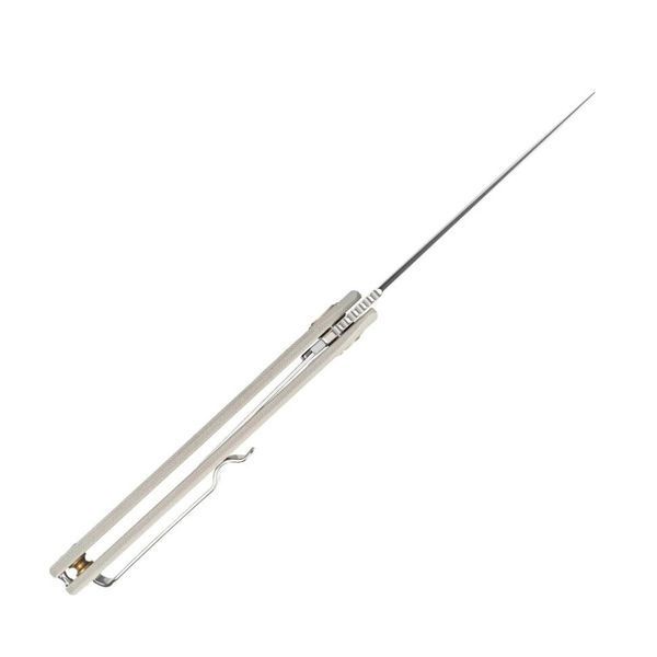 Ніж складаний кишеньковий SRM Air 105M-GK (7.5 см) 14C28N / G10 білий 105M-GK фото