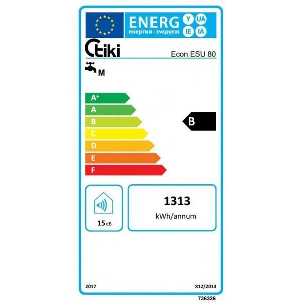 Бойлер Tiki Econ ESU 80 (Gorenje GBFU 80 SIM V9) 700325 700325 фото