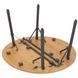 Стіл Bo-Camp Poundbury Round 90x90 cm Brown (1404656) DAS302111 фото 6