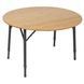 Стіл Bo-Camp Poundbury Round 90x90 cm Brown (1404656) DAS302111 фото 1