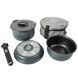 Набір посуду Bo-Camp Trekking 5 Pieces Anthracite (2300351) DAS302118 фото 1